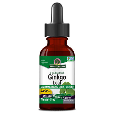Nature's Answer Gingko Leaf Extract 2000 Mg Alcohol Free