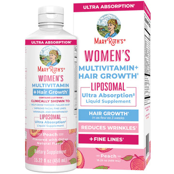 Mary Ruth's Women's Multivitamin + Hair Growth Liposomal