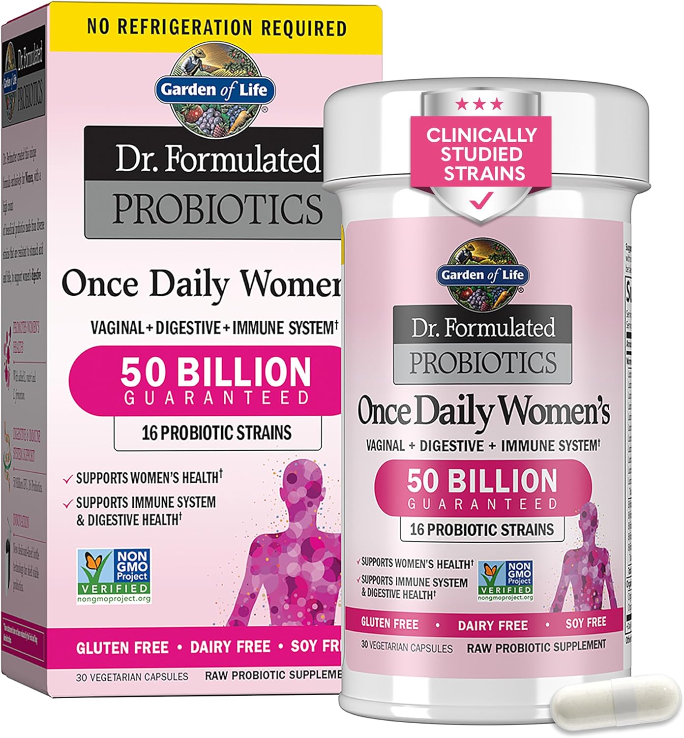 Garden of Life Dr. Formulated Probiotics Once Daily Women's Shelf-Stable