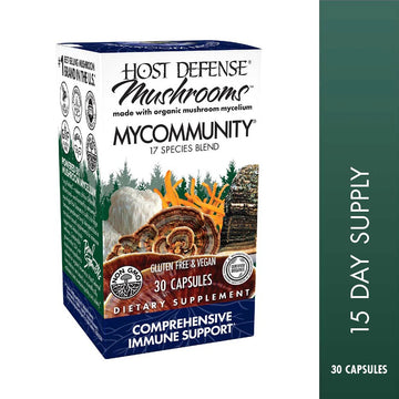 Host Defense Mushrooms MYCOMMUNITY capsules