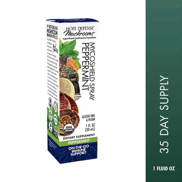 Host Defense Mushrooms Mycoshield Spray Peppermint