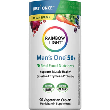 Rainbow Light High Potency Men's One 50+ Daily Multivitamin