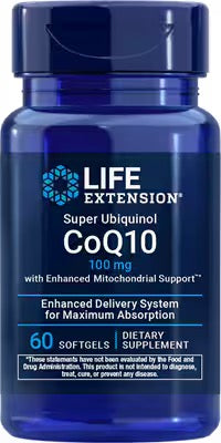 Life Extension Super Ubiquinol CoQ10 100 mg