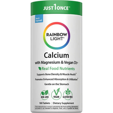 Rainbow Light Calcium with Magnesium & Vegan D3