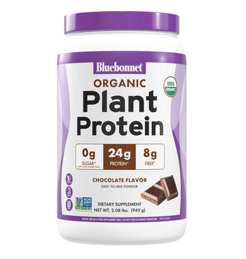 Bluebonnet Nutrition Organic Plant Protein Chocolate