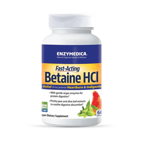 Enzymedica Fast-Acting Betaine HCl