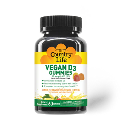 Country Life Vegan D3 Gummies