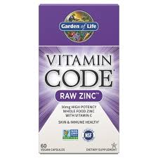 Garden of Life Vitamin Code Raw Zinc