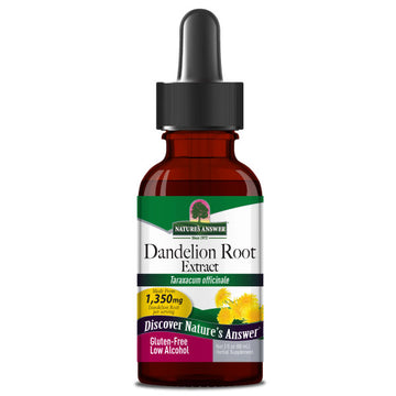 Nature Answer Dandelion Root Extract  Low Alcohol